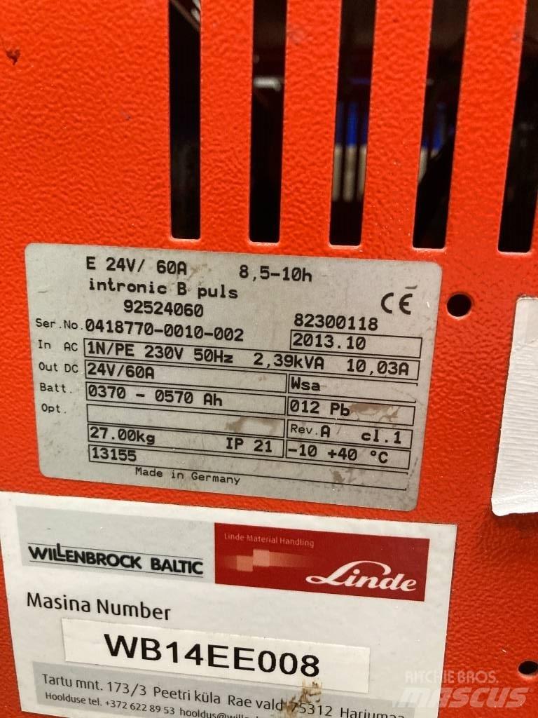 Linde L10AC/1170 Ledestablere