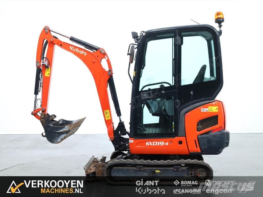 Kubota KX019-4 Minigravere <7t