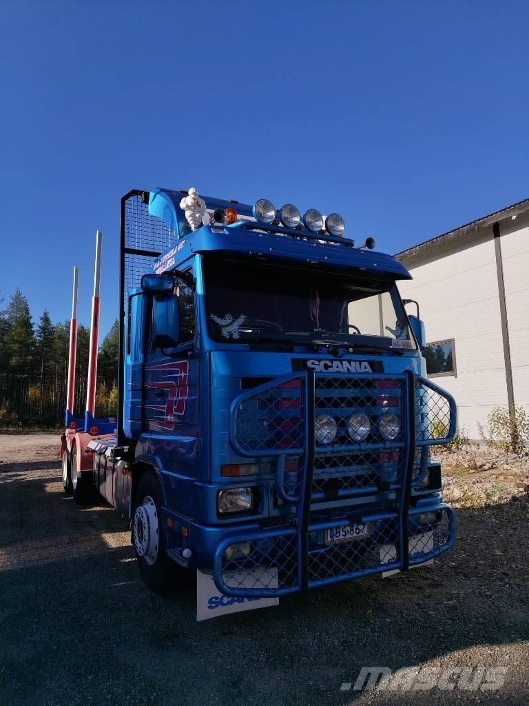 Scania R 143 450 Tømmerbiler