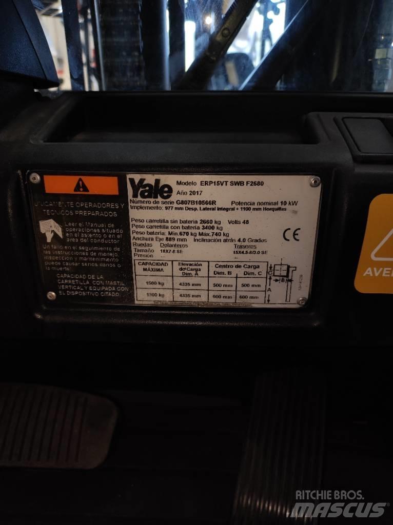 Yale ERP15VT SWB Elektriske trucker