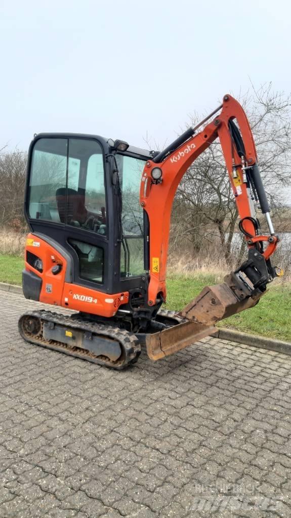 Kubota KX019-4 Minigravere <7t
