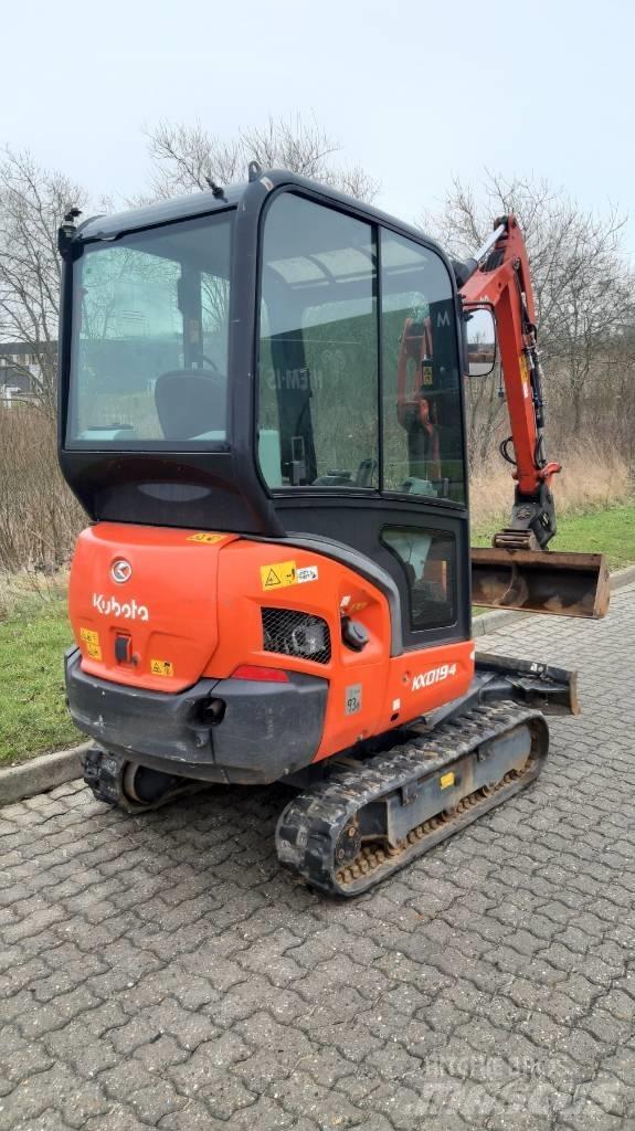 Kubota KX019-4 Minigravere <7t