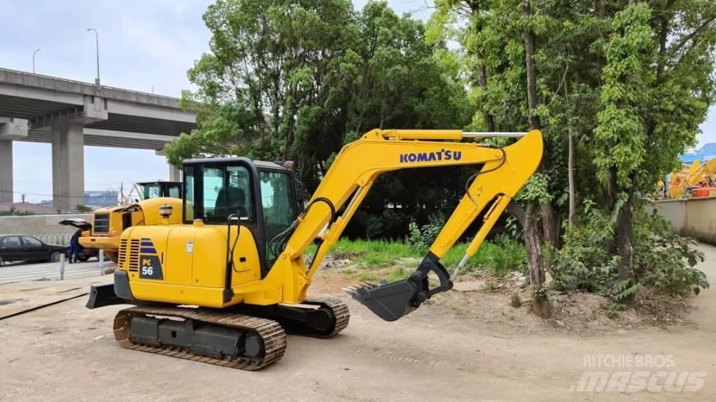 Komatsu pc56 Beltegraver