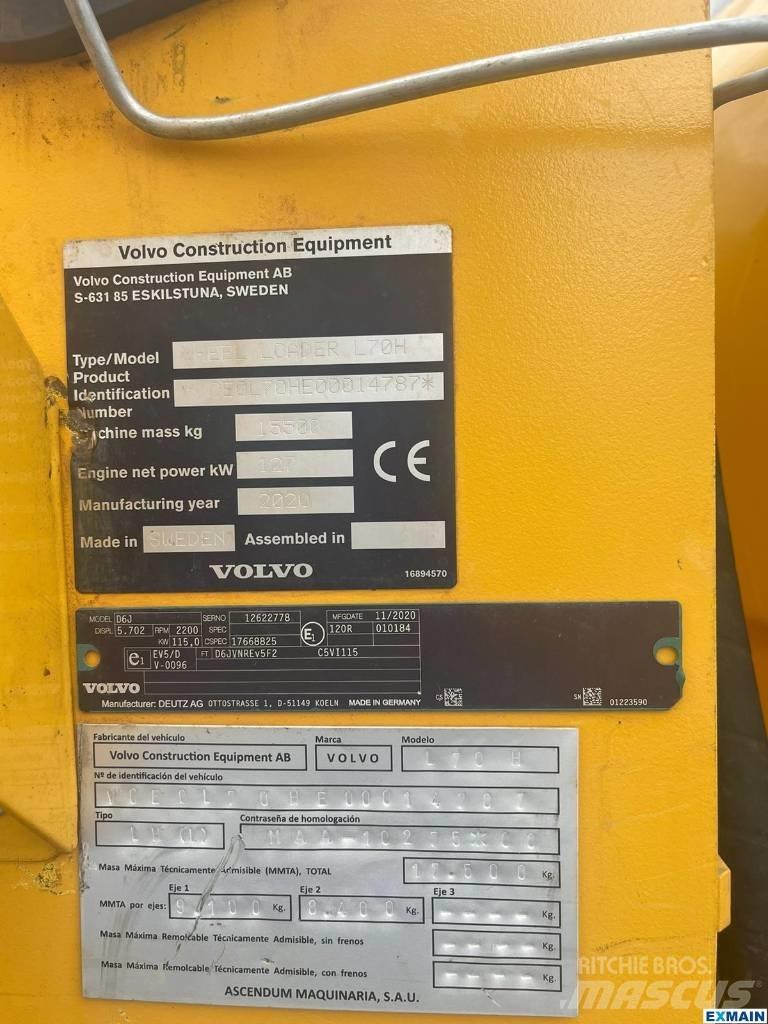 Volvo L 70 H Hjullastere