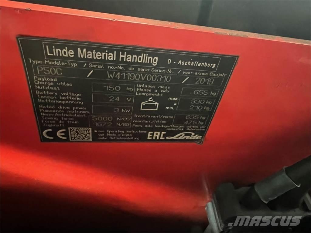 Linde P 50C Tauetraktor