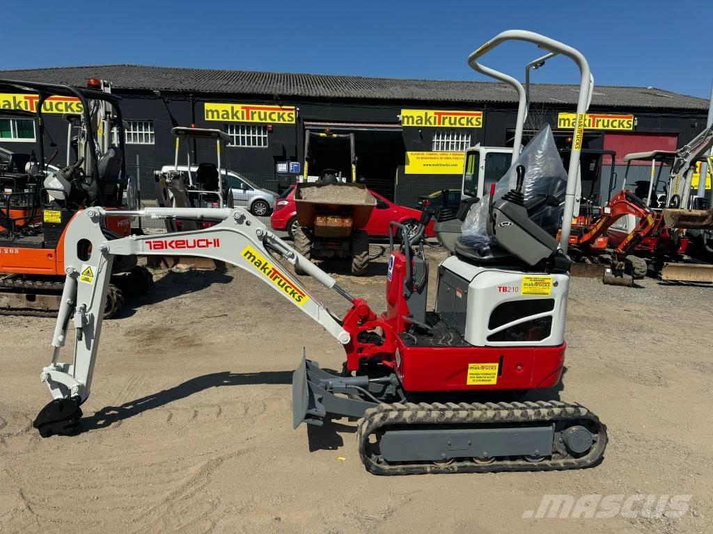 Takeuchi TB 210 R Minigravere <7t