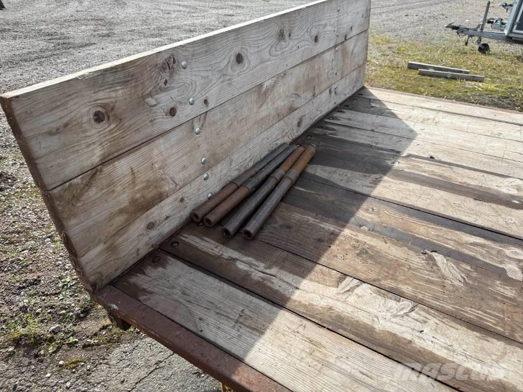  Skogskärra med flak Andre Landbrukshengere