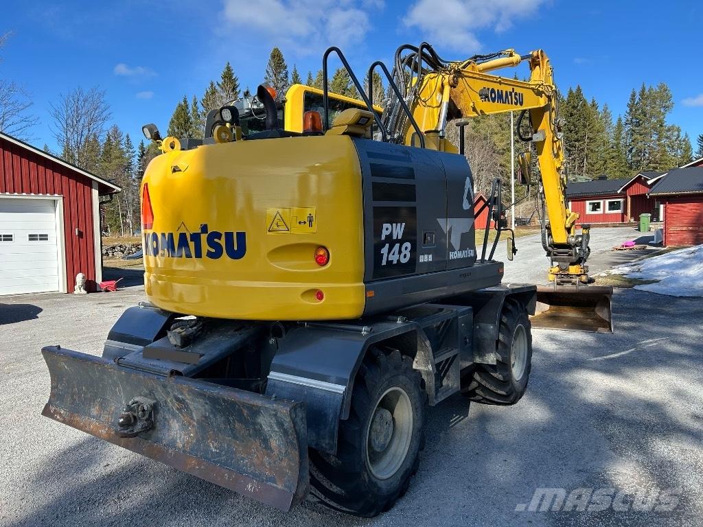 Komatsu PW 148-10 Hjulgravere