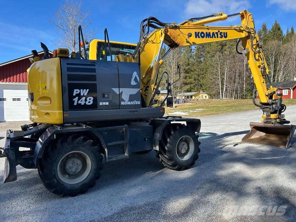 Komatsu PW 148-10 Hjulgravere