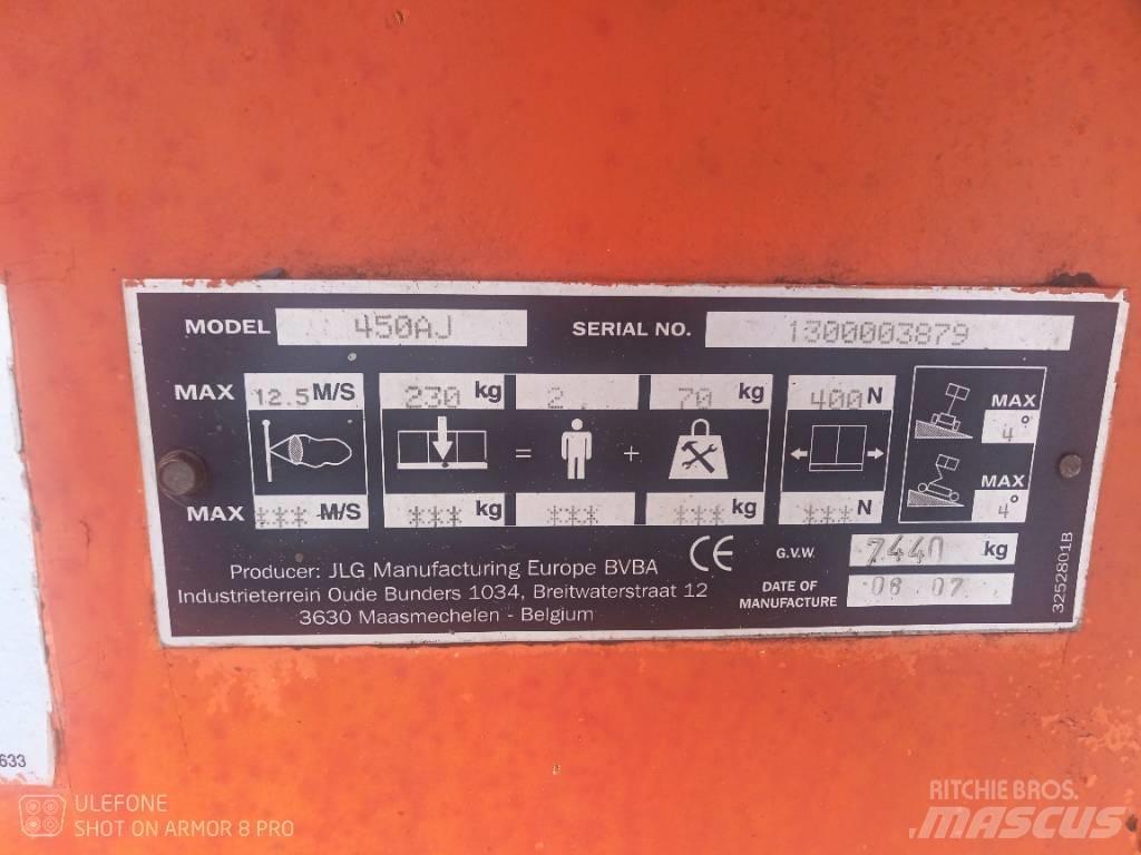 JLG 450 AJS II Leddede bomlifter