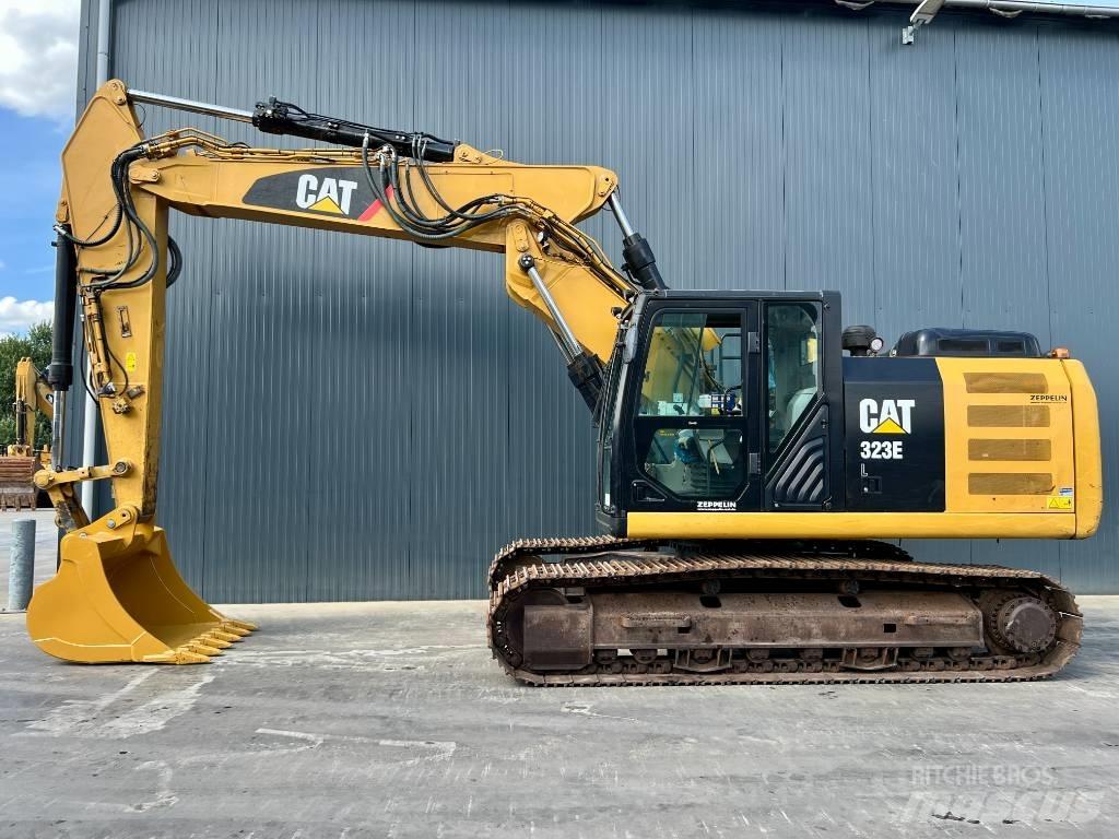 CAT 323EL VA Beltegraver