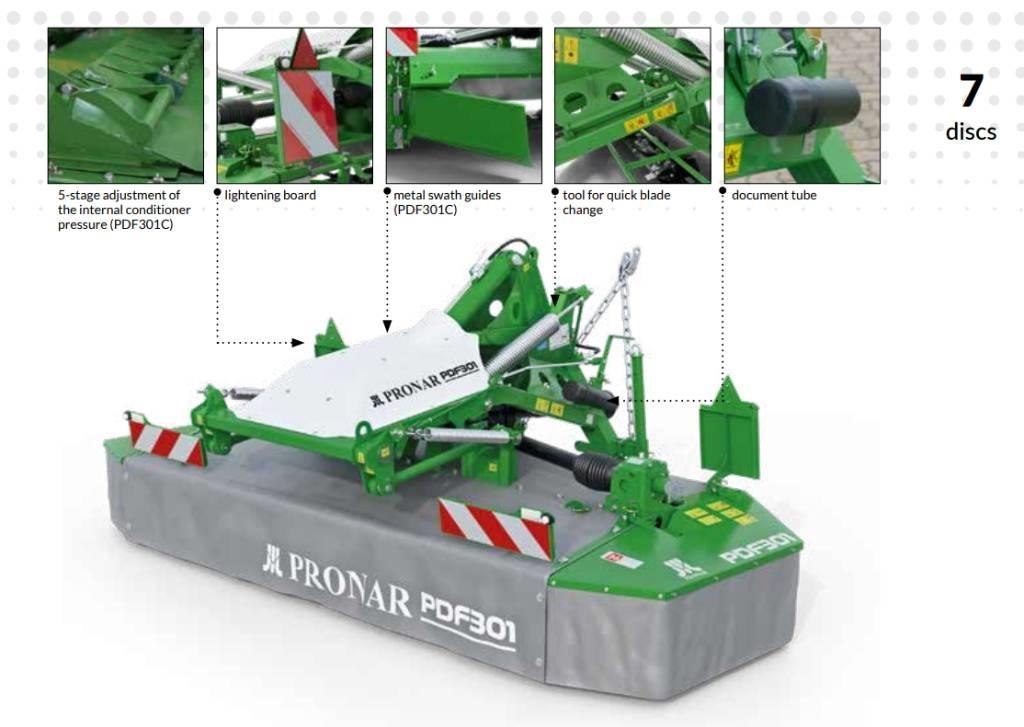 Pronar PDF301 Slåmaskiner