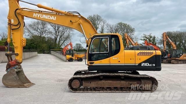 Hyundai 210LC-9 Beltegraver