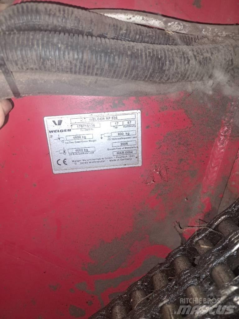 Welger RP535 Rundballepresser