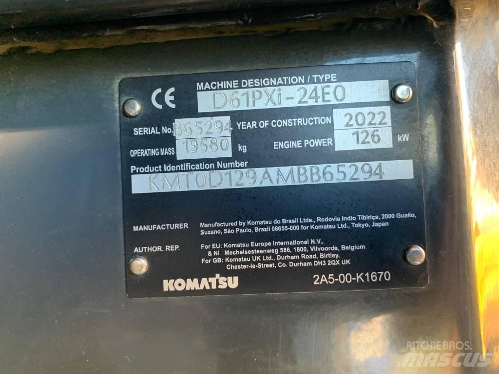Komatsu D61PXi-24E0 Dozere Beltegående