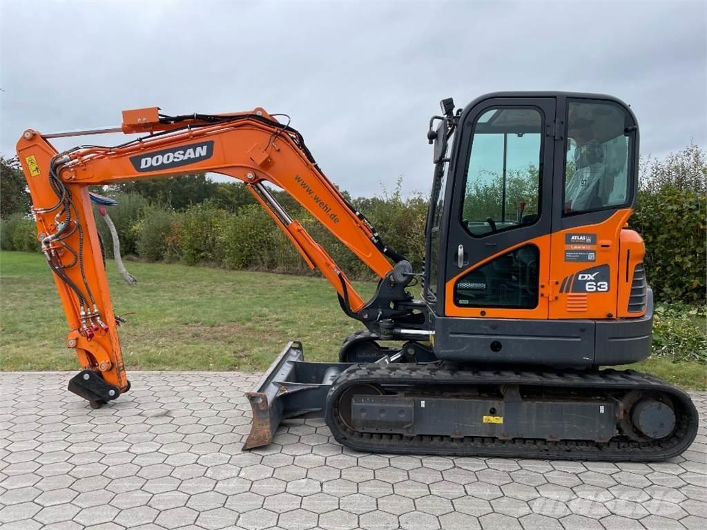 Doosan DX63-3 Minigravere <7t