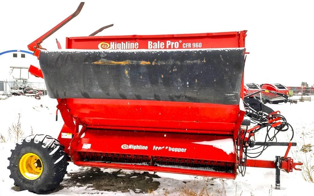 Highline CFR960 Rundballerivere, -kuttere og -utpakkere