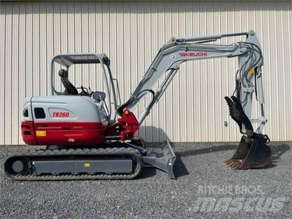 Takeuchi TB260 Beltegraver