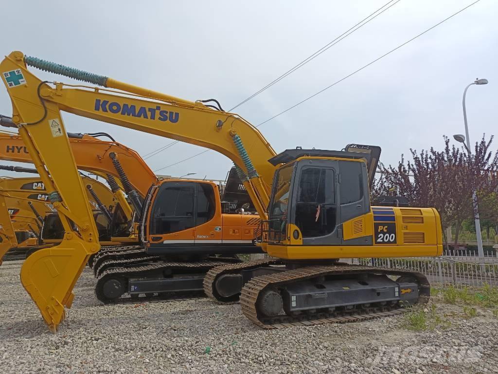 Komatsu PC 200 Beltegraver