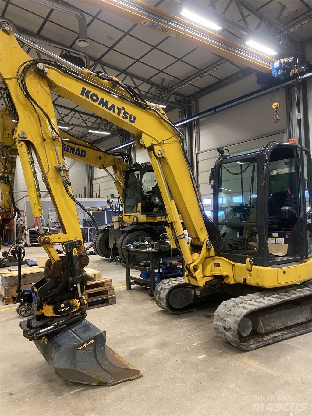 Komatsu PC55MR-5 Minigravere <7t
