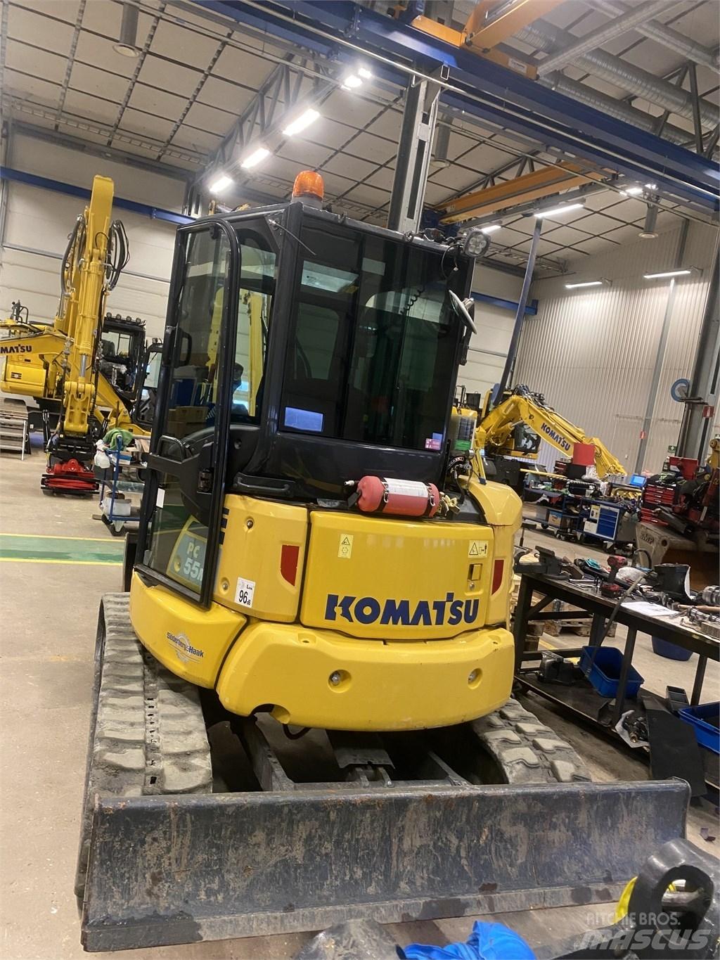 Komatsu PC55MR-5 Minigravere <7t