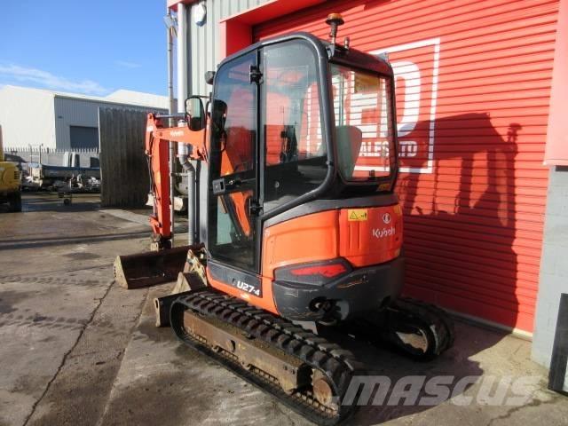 Kubota U 27-4 Minigravere <7t