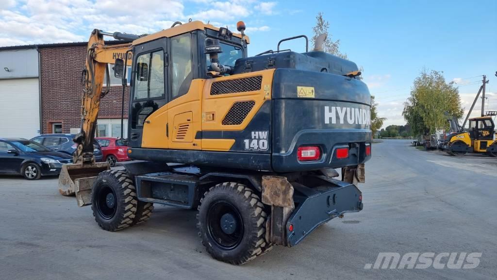 Hyundai HW 140 Hjulgravere