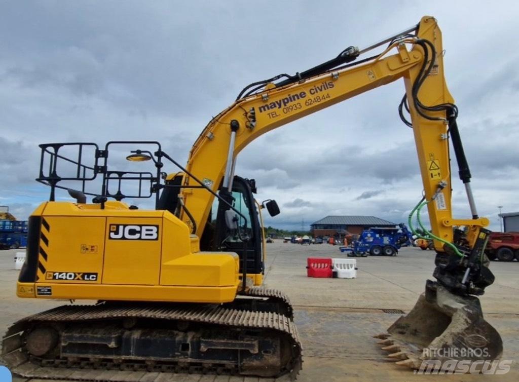 JCB 140X Steelwrist Beltegraver