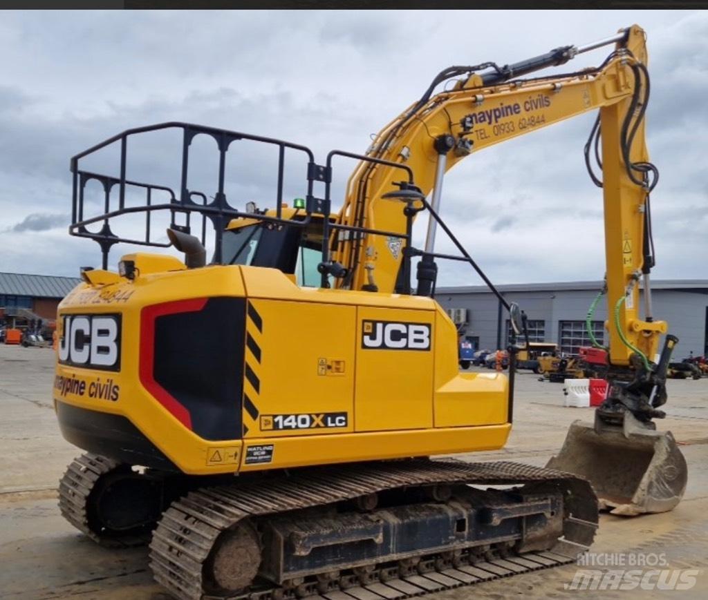 JCB 140X Steelwrist Beltegraver