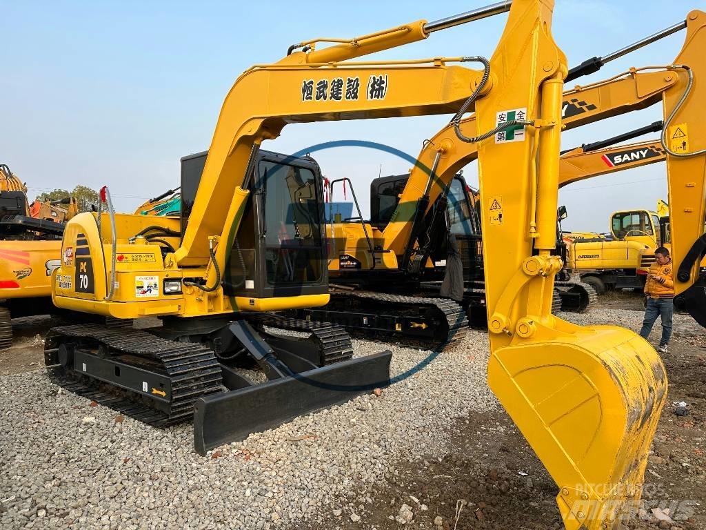 Komatsu PC 70 Minigravere <7t