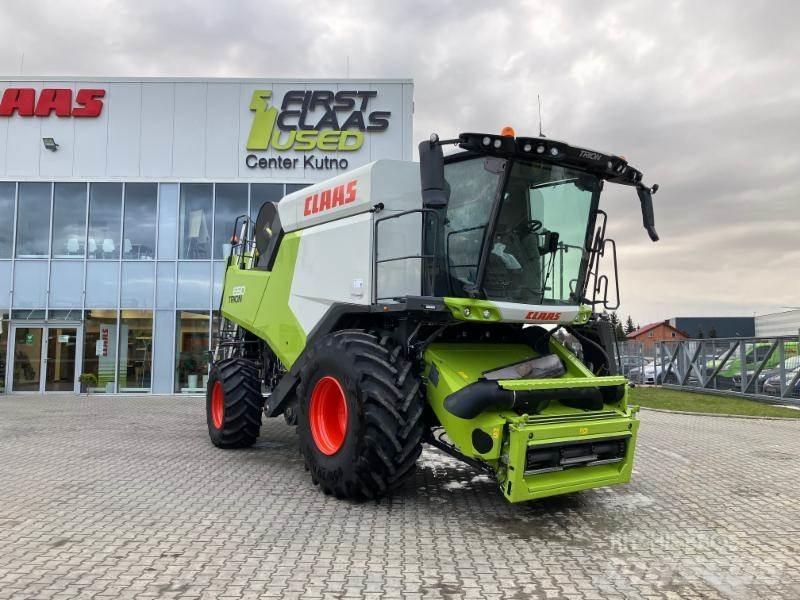 CLAAS TRION 650 Skurtreskere