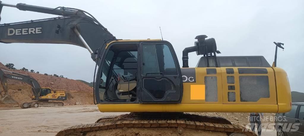 John Deere 350G Beltegraver