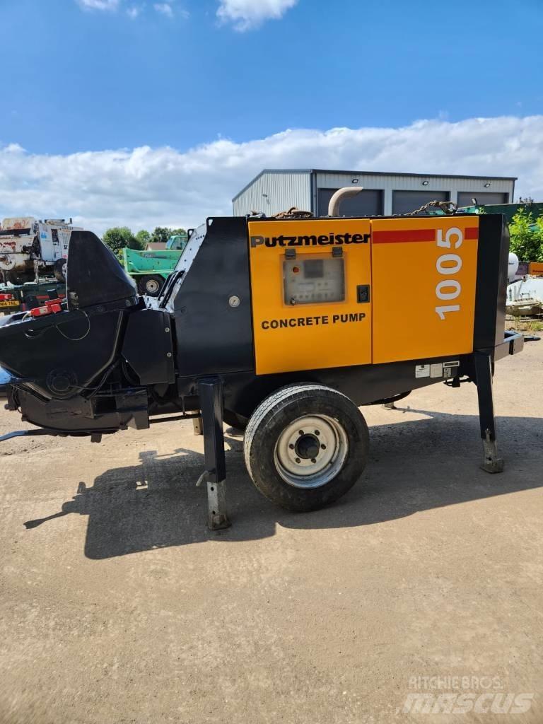 Putzmeister 1005D Betongpumpe biler