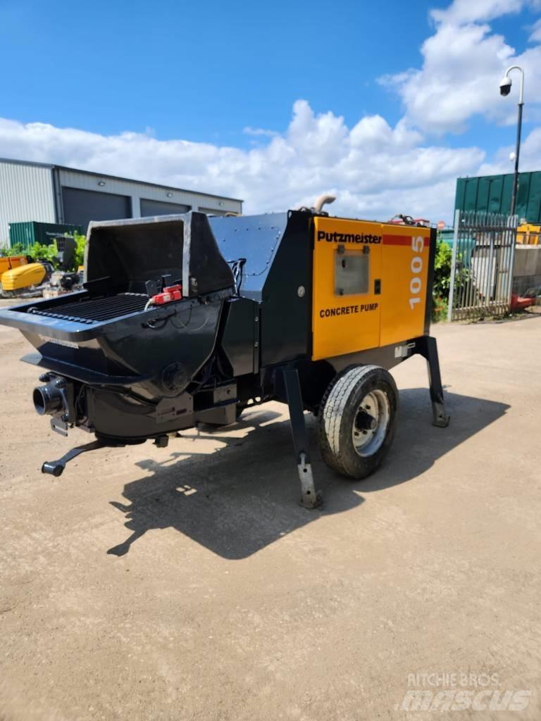 Putzmeister 1005D Betongpumpe biler