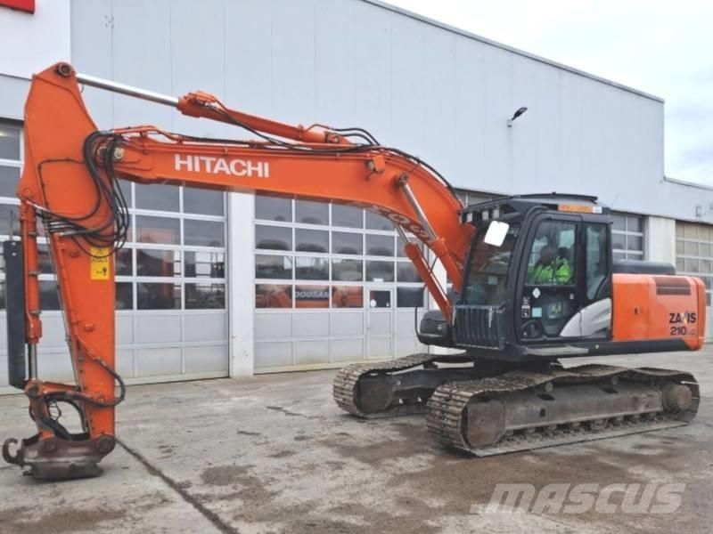 Hitachi ZX 210 LC-5 Beltegraver