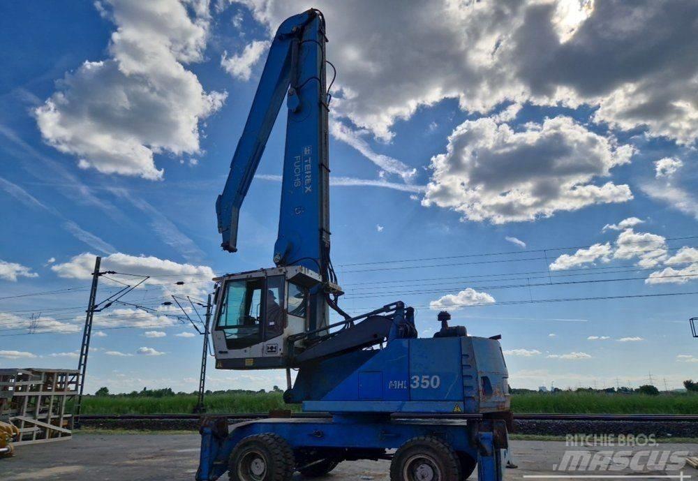 Terex Fuchs MHL 350 Gravemaskiner for avfallshåndtering