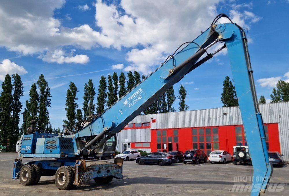 Terex Fuchs MHL 350 Gravemaskiner for avfallshåndtering