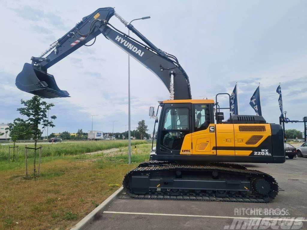 Hyundai HX220AL Beltegraver