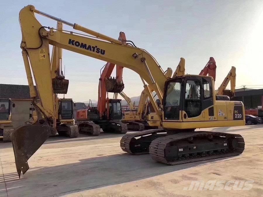 Komatsu pc220-7 Beltegraver
