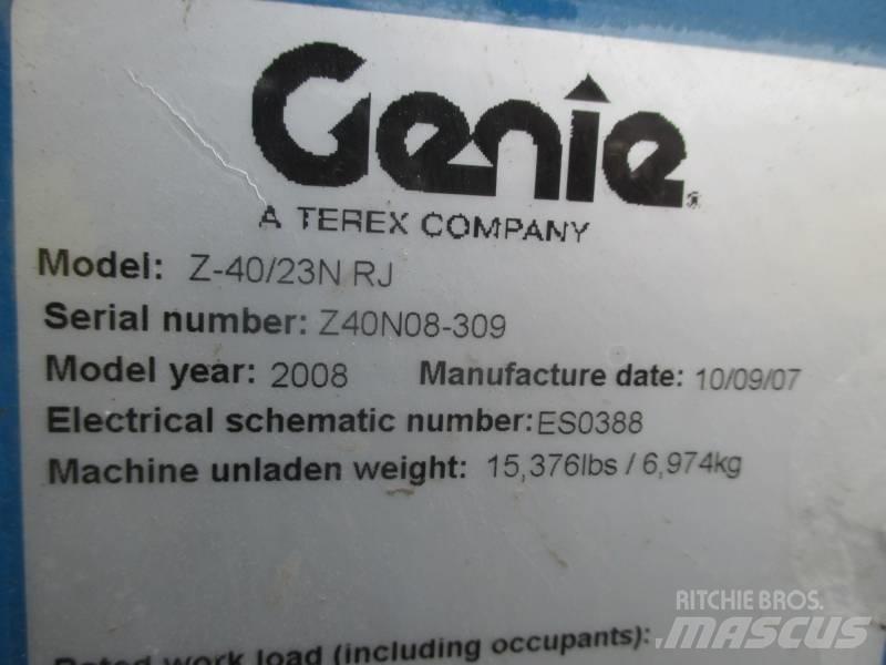 Genie Z 40/23 N RJ Leddede bomlifter