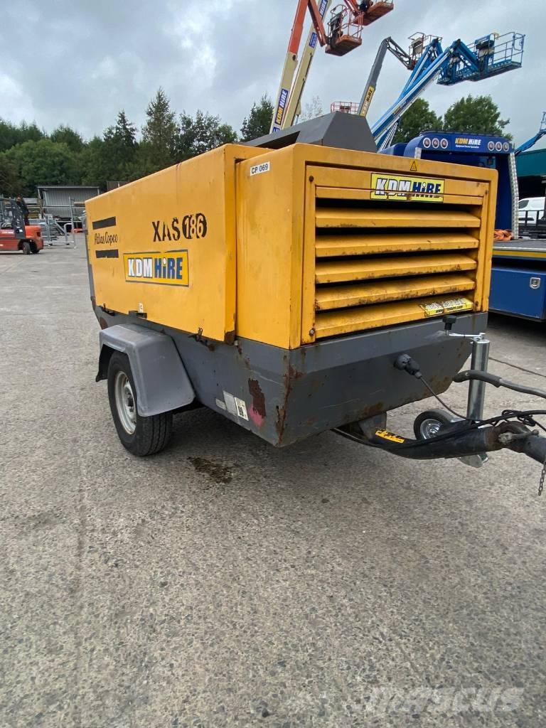 Atlas Copco XAS 186 Kompressorer