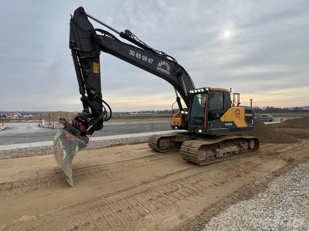 Volvo EC220EL Beltegraver