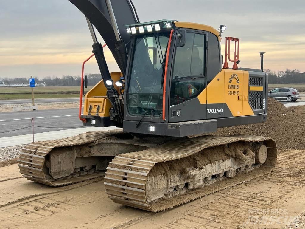 Volvo EC220EL Beltegraver