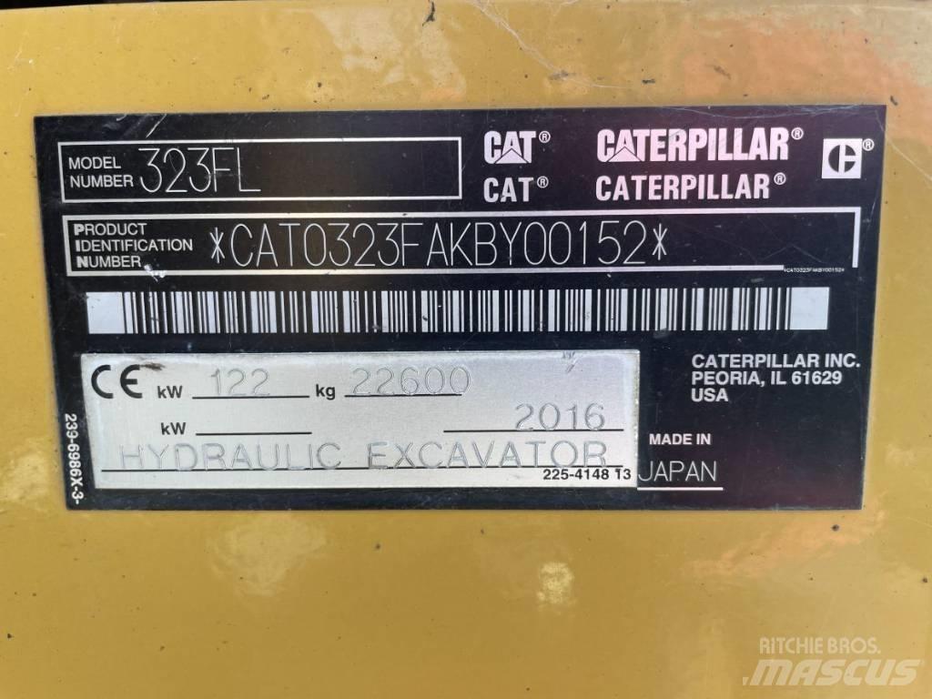 CAT 323F L Beltegraver