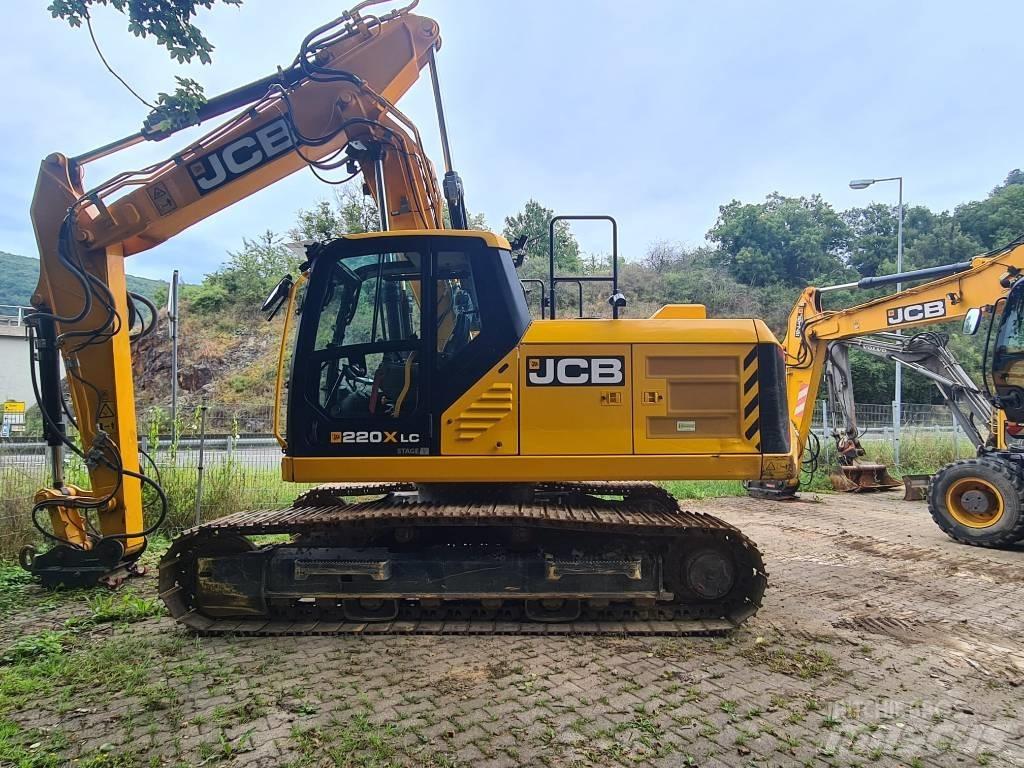 JCB 220X LC Beltegraver