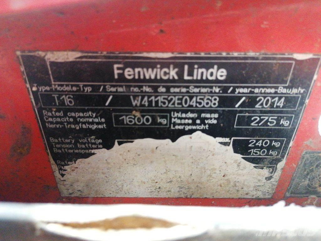 Linde T16 Lavtløftende truck