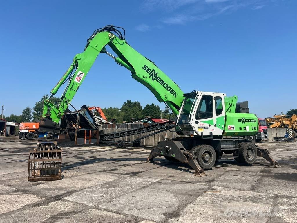 Sennebogen 818 Gravemaskiner for avfallshåndtering