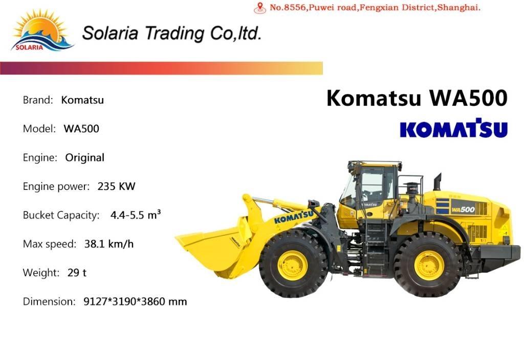 Komatsu WA 500 Hjullastere