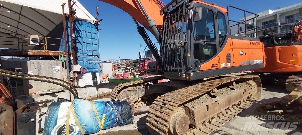 Doosan DX 300 LC Beltegraver