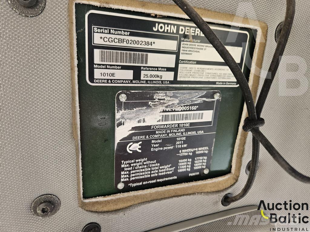 John Deere 1010 E Lassbærere